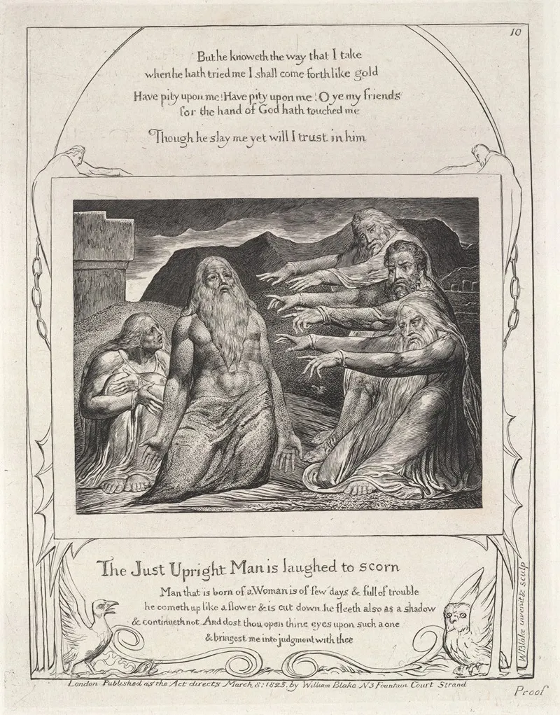 Illustrations Of The Book Of Job Pl 11