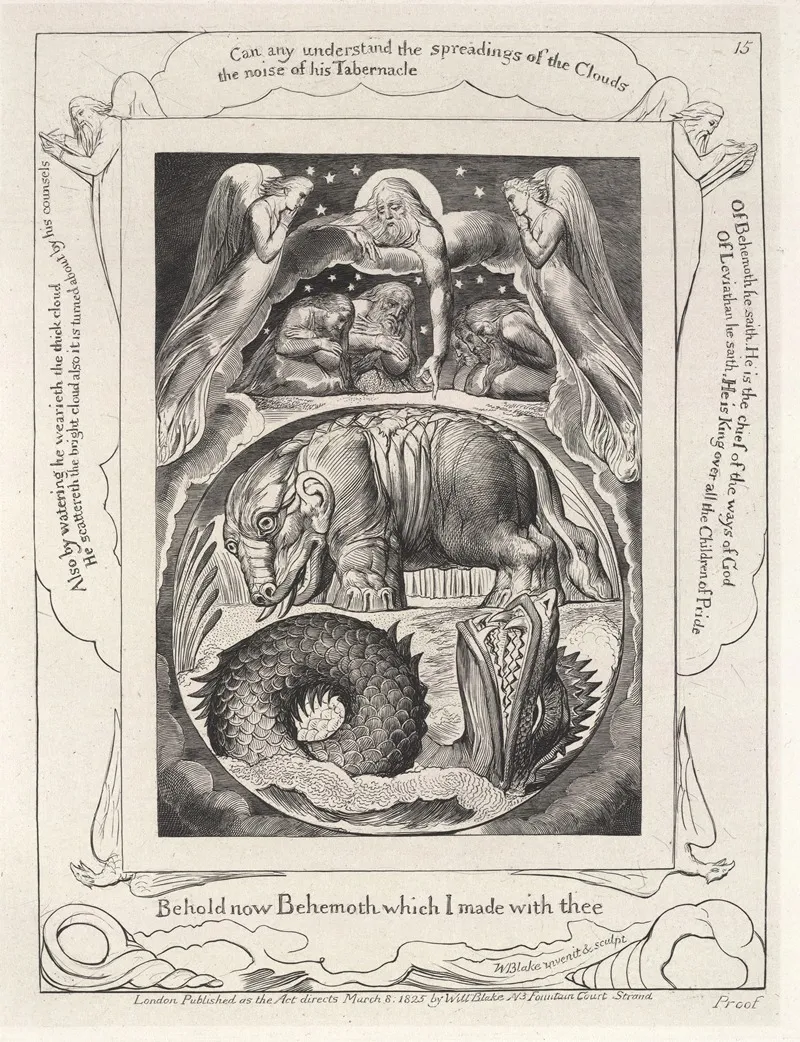 Illustrations Of The Book Of Job Pl 16