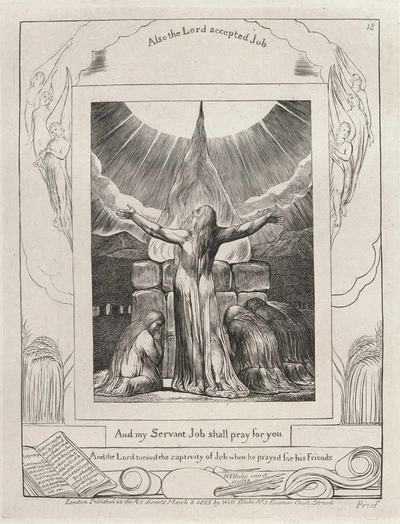 Illustrations Of The Book Of Job Pl 19