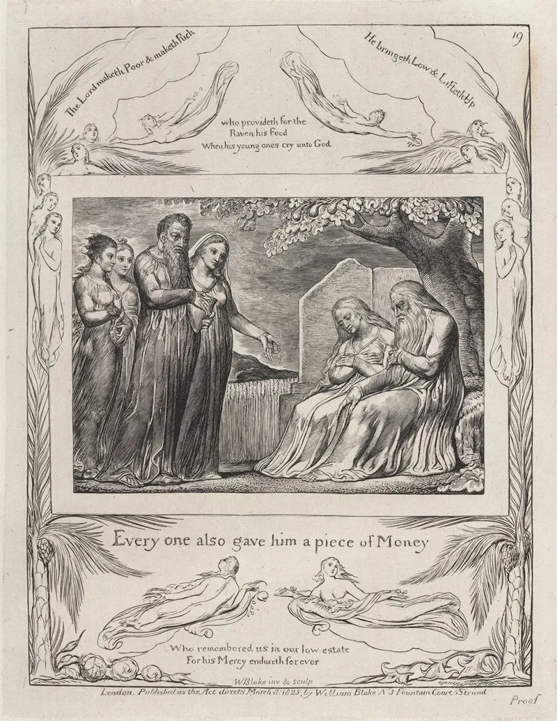 Illustrations Of The Book Of Job Pl 20