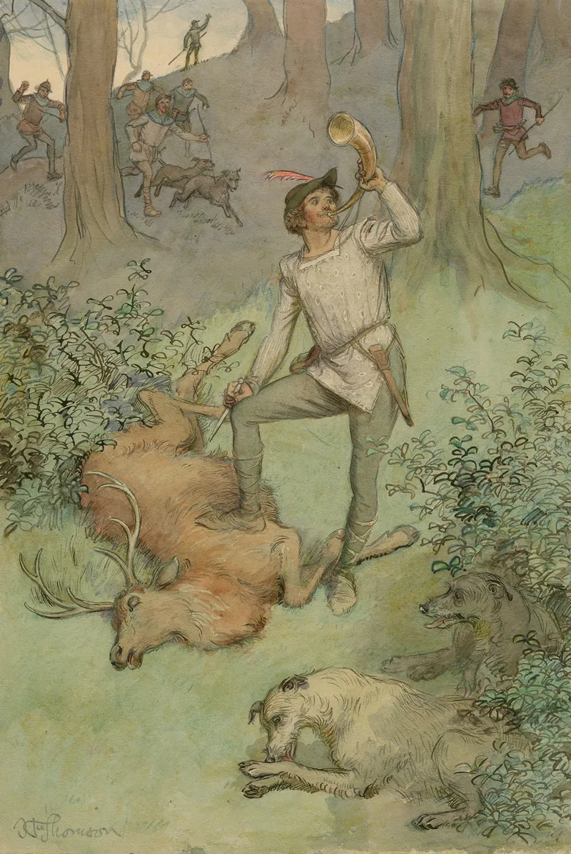 Illustrations To As You Like It Pl 02