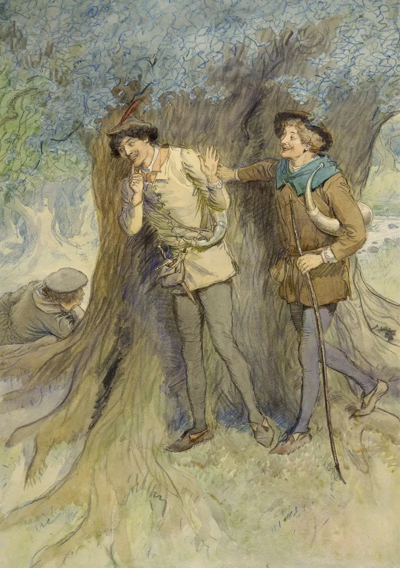 Illustrations To As You Like It Pl 06