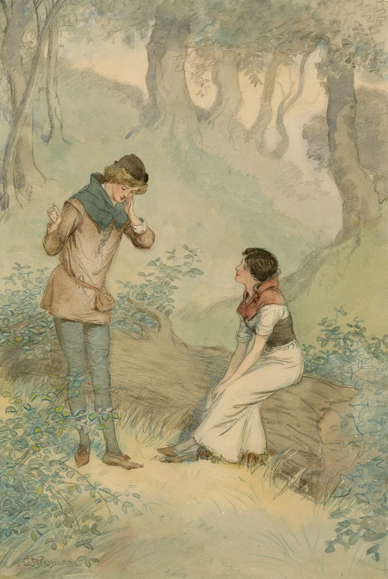 Illustrations To As You Like It Pl 17