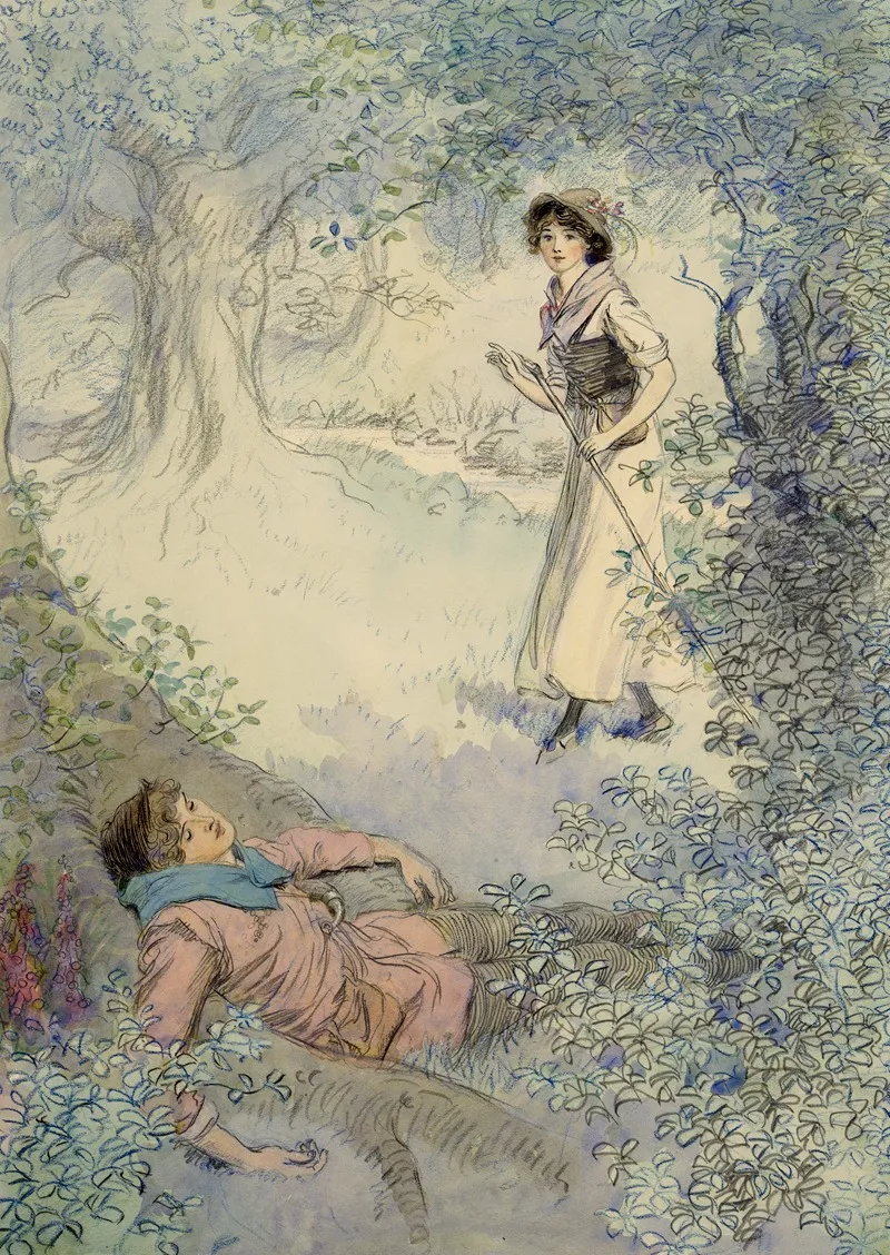 Illustrations To As You Like It Pl 18