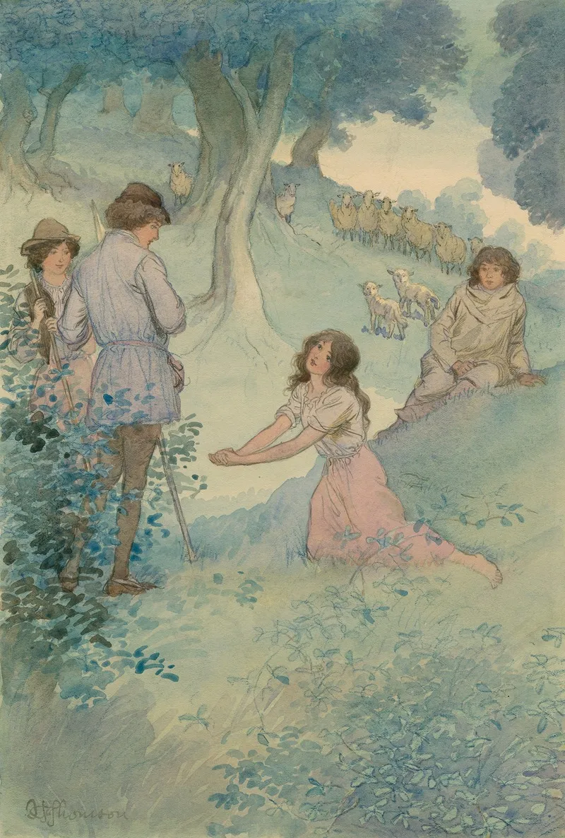 Illustrations To As You Like It Pl 23