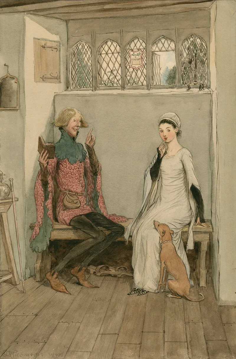 Illustrations To Merry Wives Of Windsor Pl 02