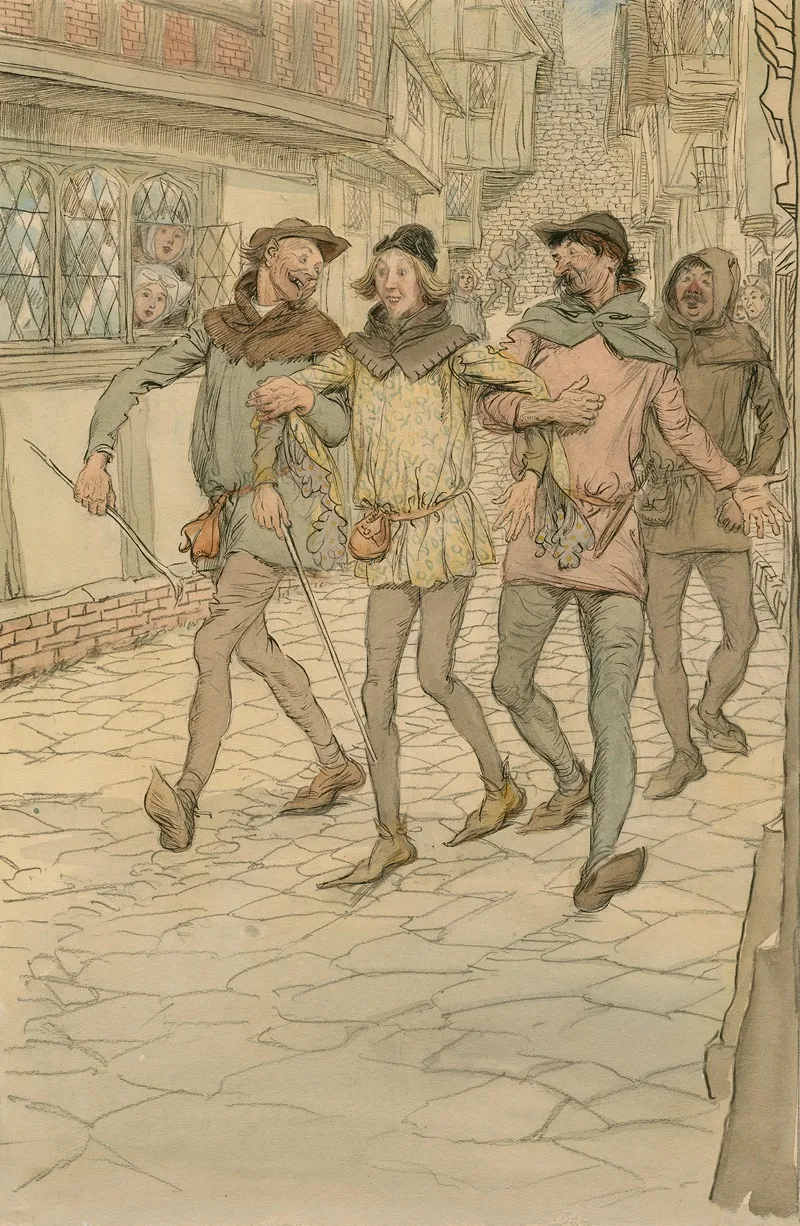 Illustrations To Merry Wives Of Windsor Pl 04