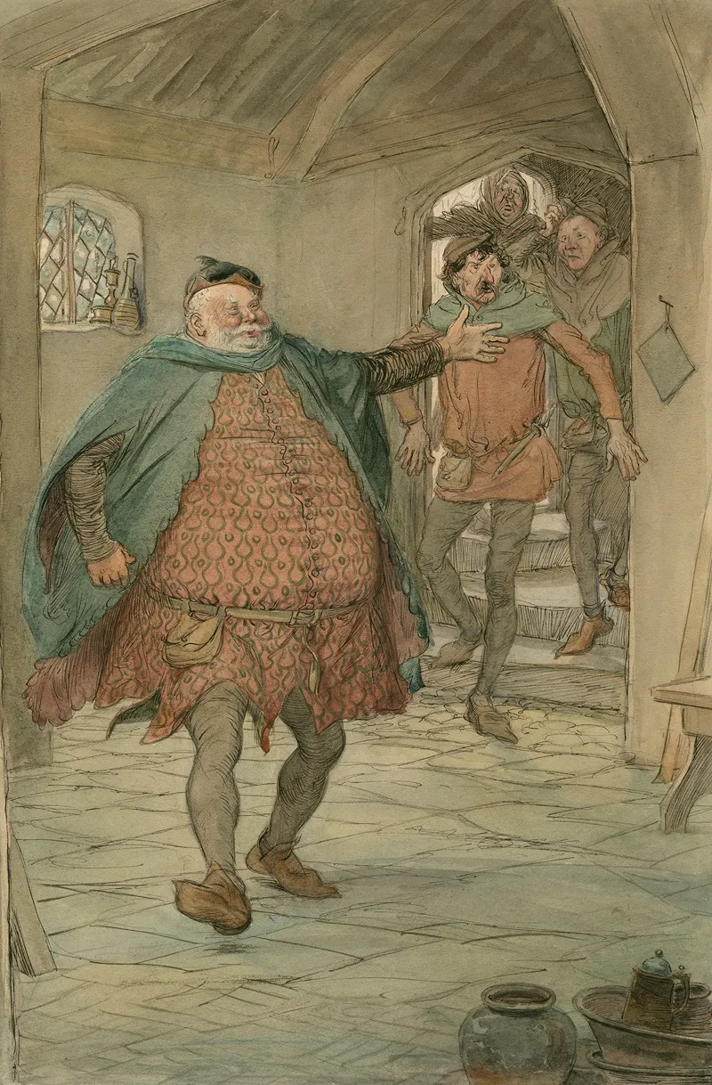 Illustrations To Merry Wives Of Windsor Pl 05