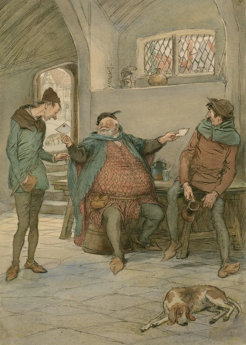Illustrations To Merry Wives Of Windsor Pl 06