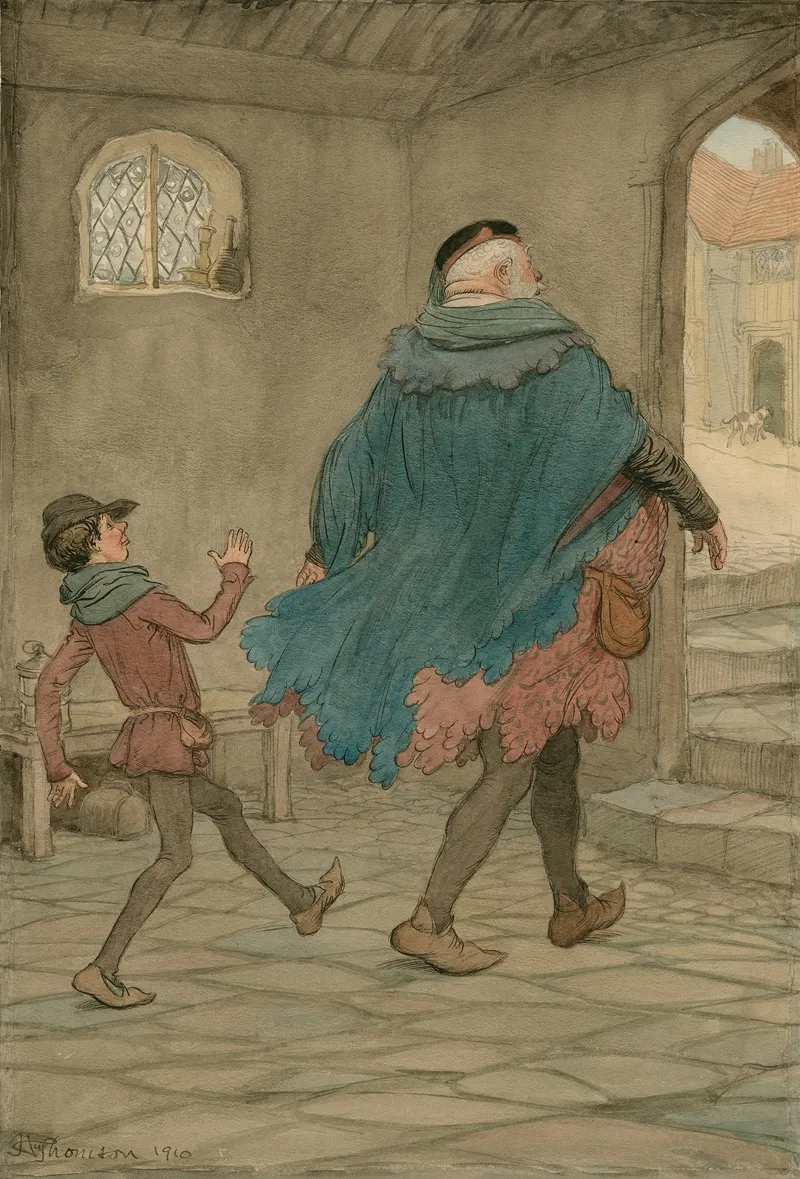 Illustrations To Merry Wives Of Windsor Pl 07