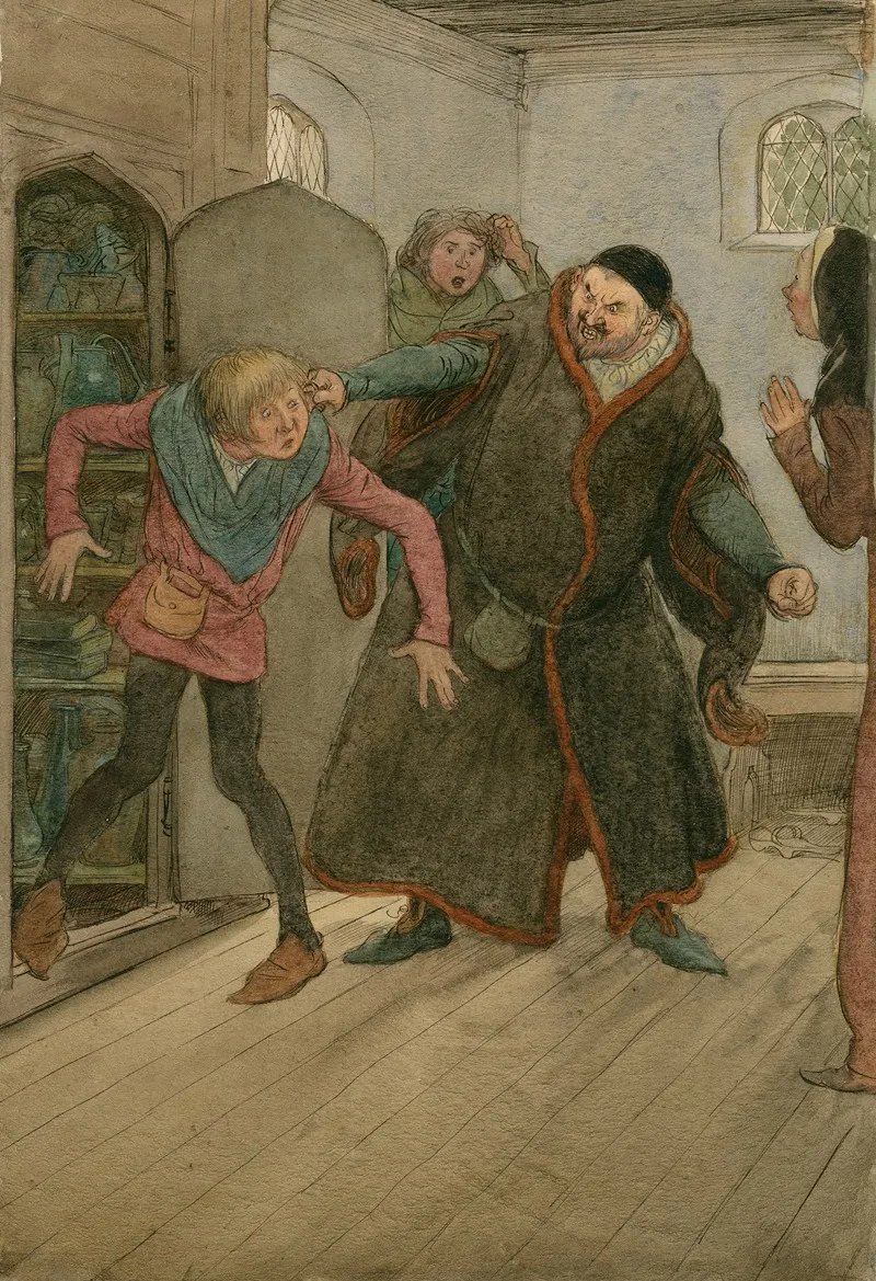 Illustrations To Merry Wives Of Windsor Pl 09