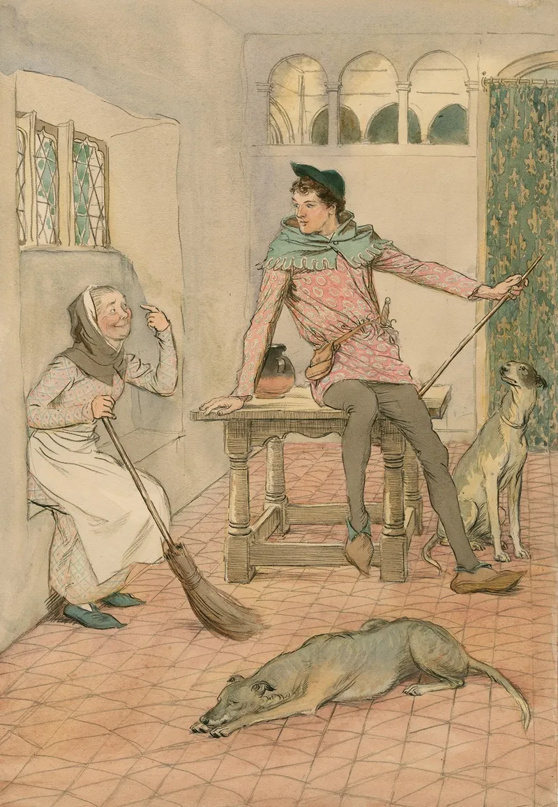 Illustrations To Merry Wives Of Windsor Pl 11