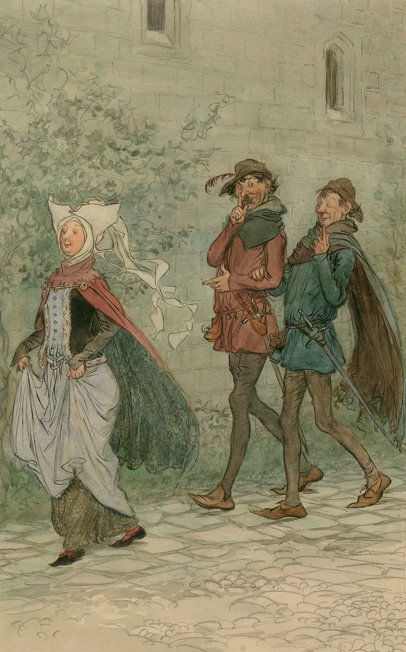 Illustrations To Merry Wives Of Windsor Pl 15