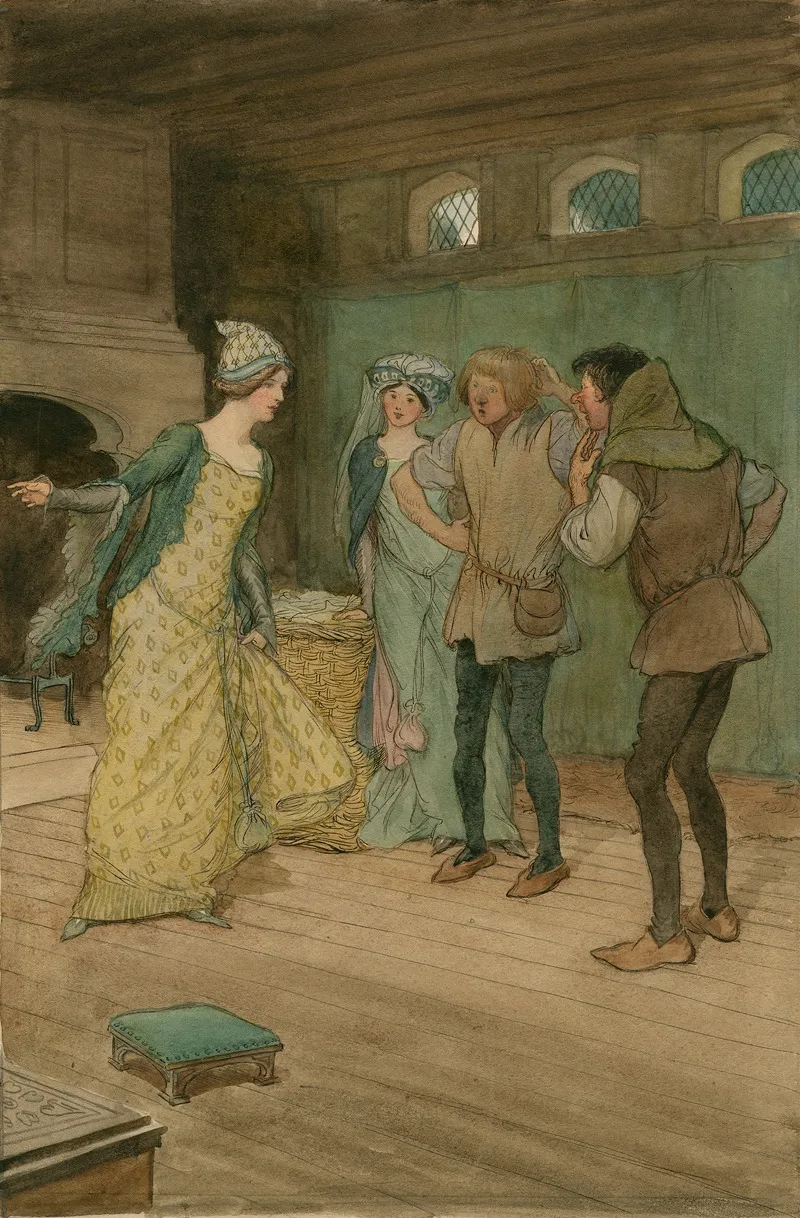 Illustrations To Merry Wives Of Windsor Pl 19