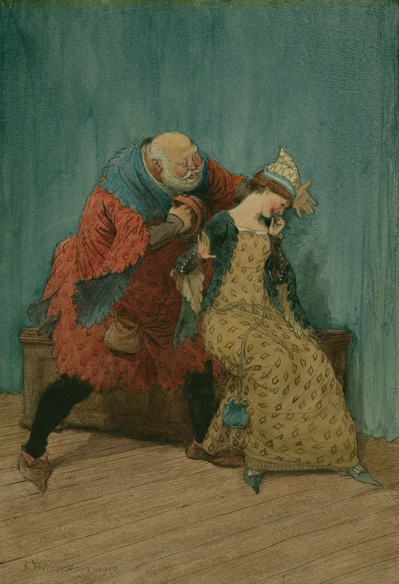Illustrations To Merry Wives Of Windsor Pl 21