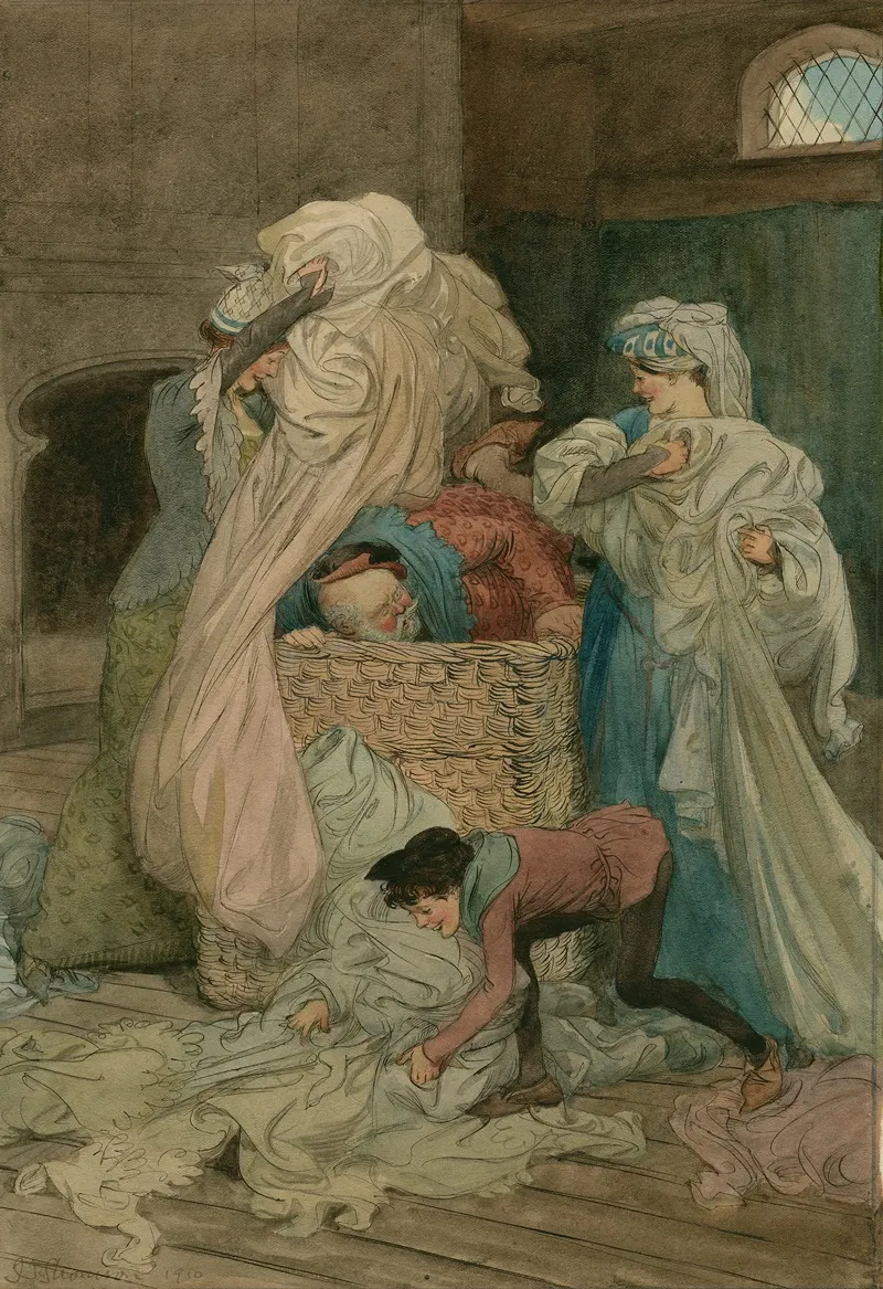 Illustrations To Merry Wives Of Windsor Pl 22