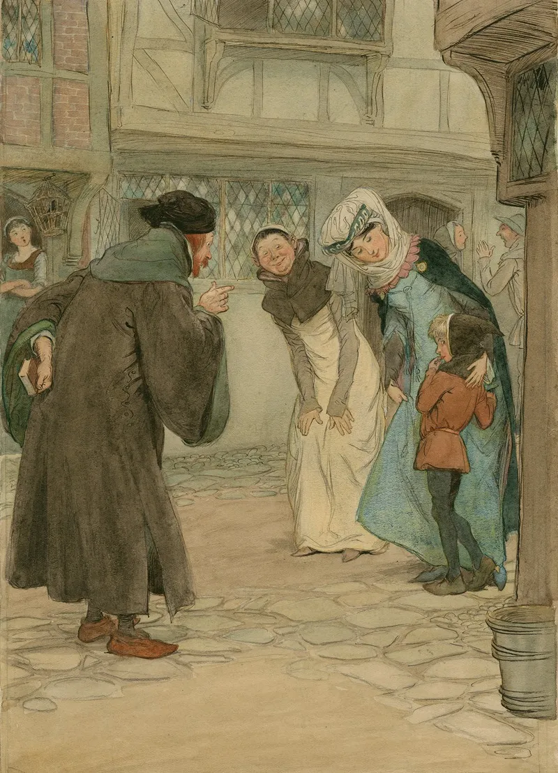 Illustrations To Merry Wives Of Windsor Pl 25