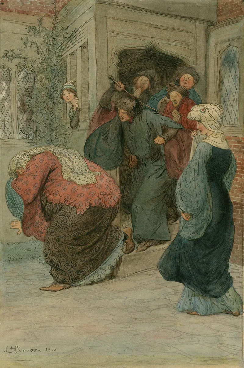 Illustrations To Merry Wives Of Windsor Pl 27
