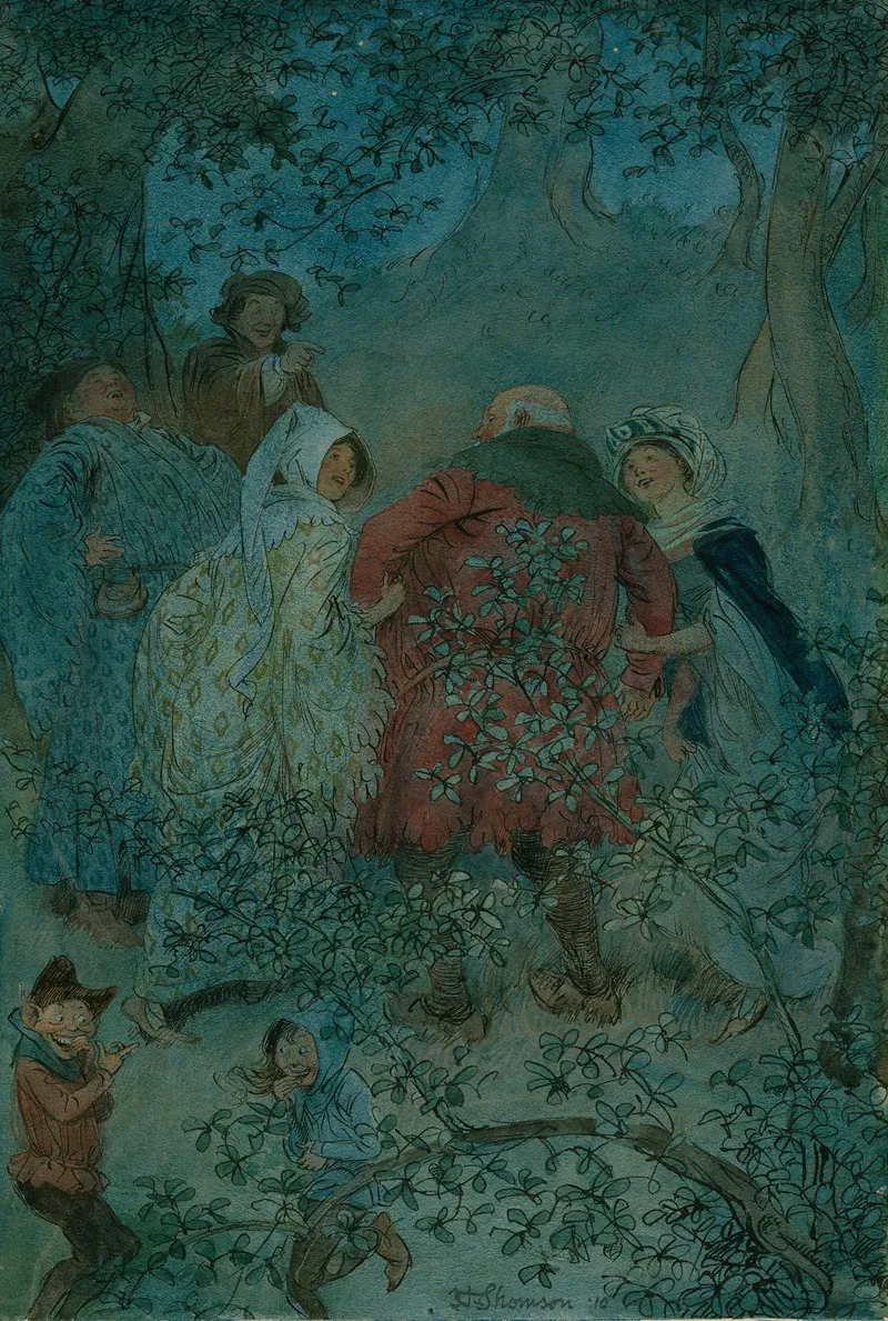 Illustrations To Merry Wives Of Windsor Pl 30