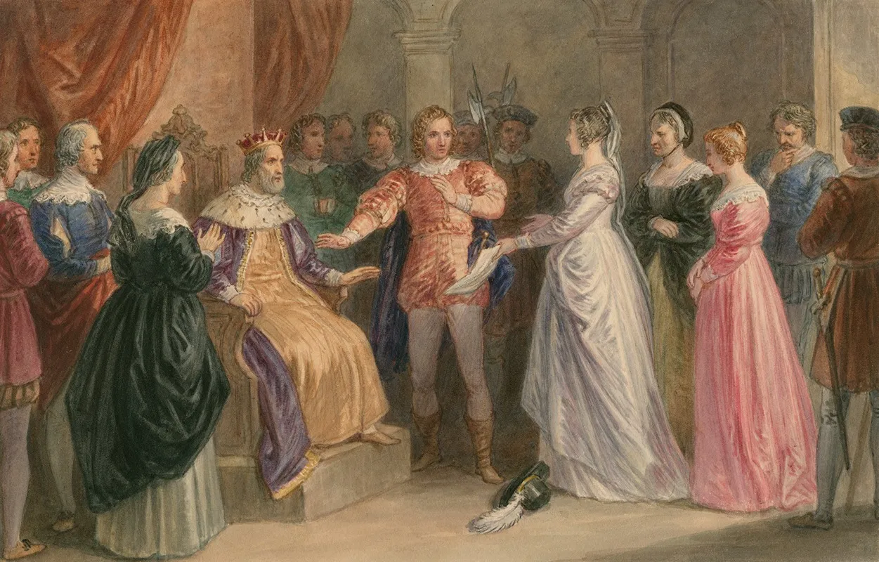 Illustrations To Shakespeare Pl 028