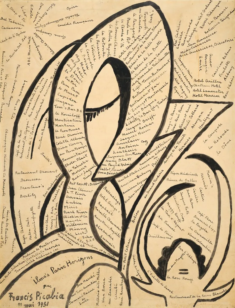 Ilmas Paris Horizons Wall Art by Francis Picabia - High-Resolution Digital Print
