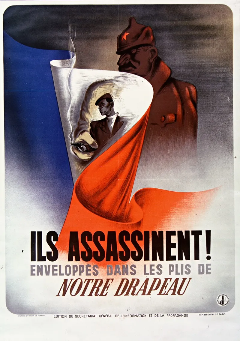 Ils Assassinent Enveloppes Dans Les Plis De Notre Drapeau
