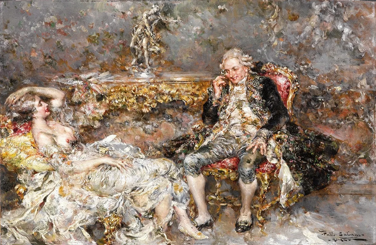 Im Boudoir Wall Art by Juan Pablo Salinas - High-Resolution Digital Print