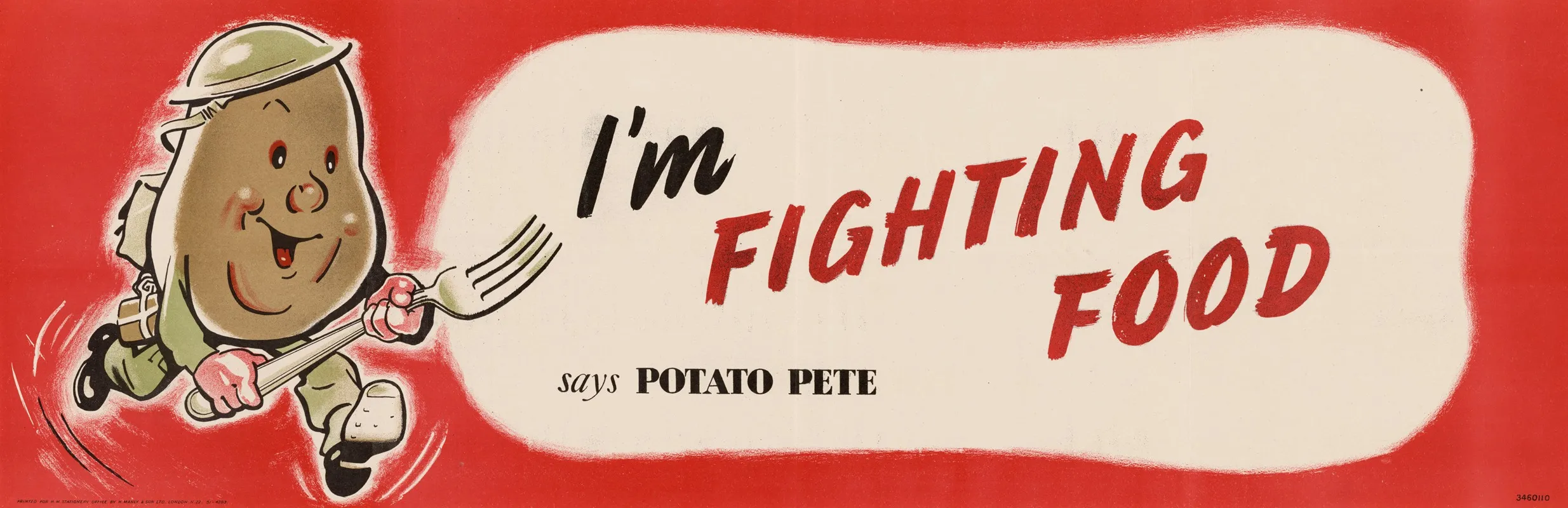Im Fighting Food Says Potato Pete