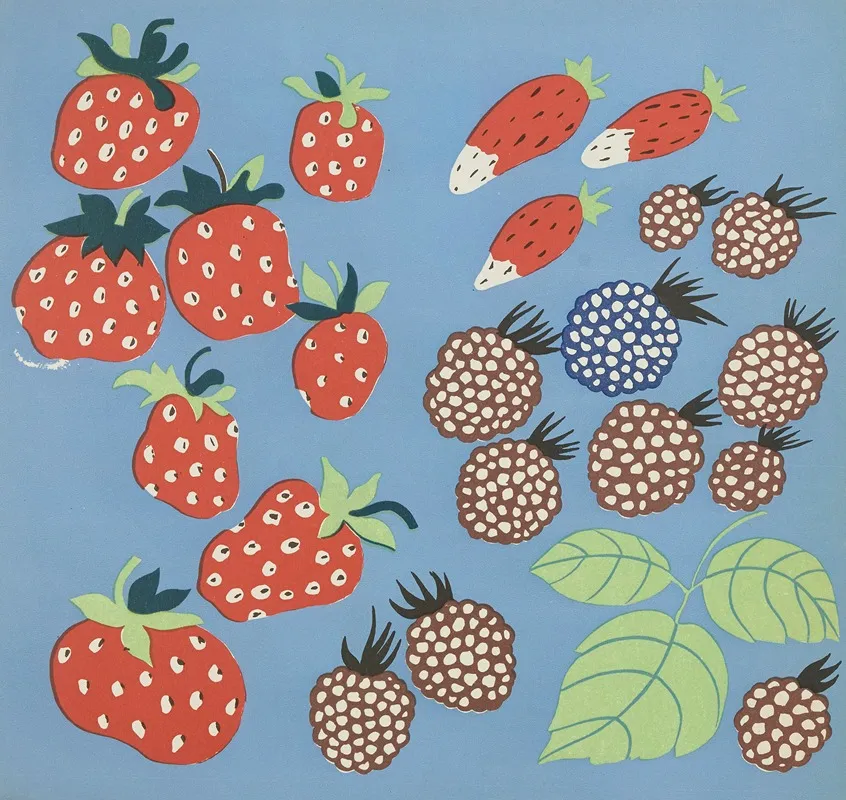 Images A Colorier Des Fruits Pl 11 Wall Art by Elena Pavlovna Gertik - High-Resolution Digital Print