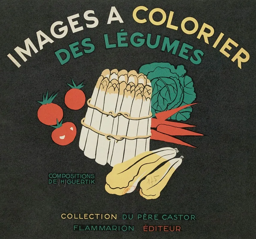 Images A Colorier Des Legumes Pl 01 Wall Art by Elena Pavlovna Gertik - High-Resolution Digital Print