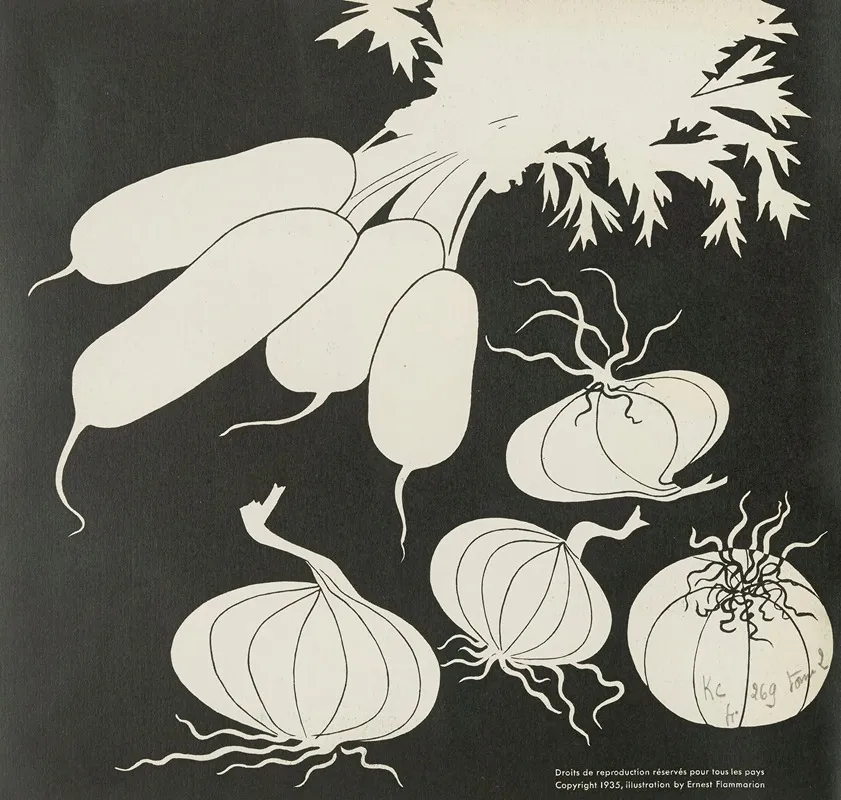 Images A Colorier Des Legumes Pl 02 Wall Art by Elena Pavlovna Gertik - High-Resolution Digital Print