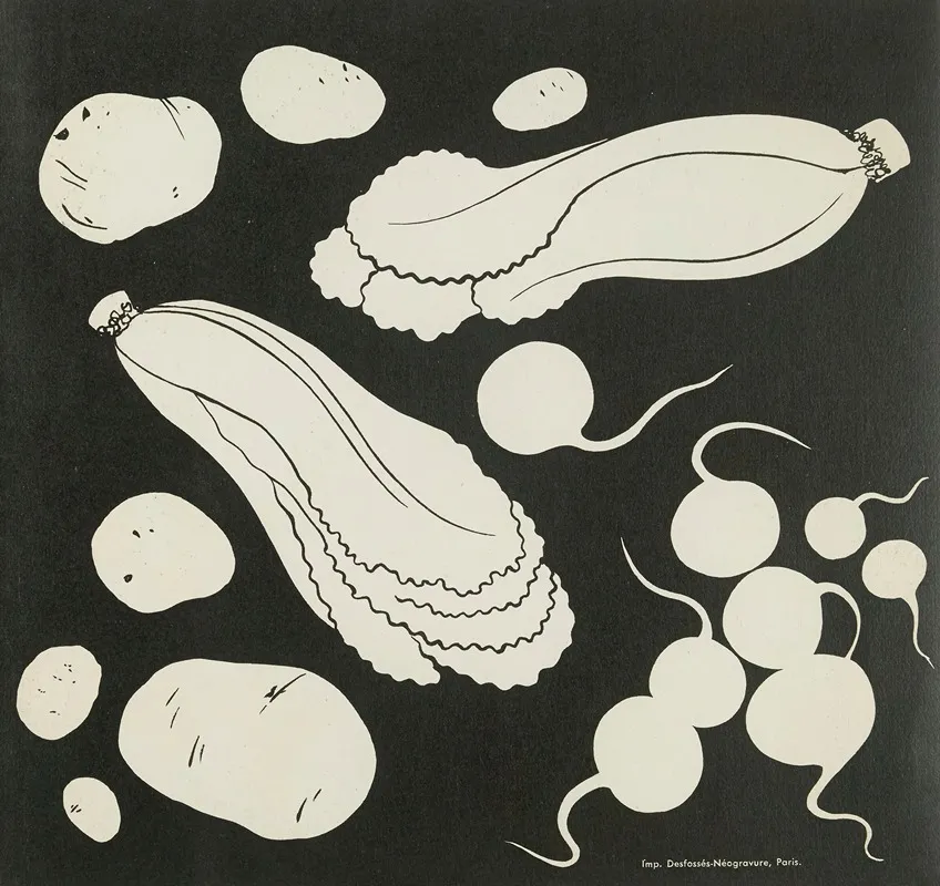 Images A Colorier Des Legumes Pl 14 Wall Art by Elena Pavlovna Gertik - High-Resolution Digital Print