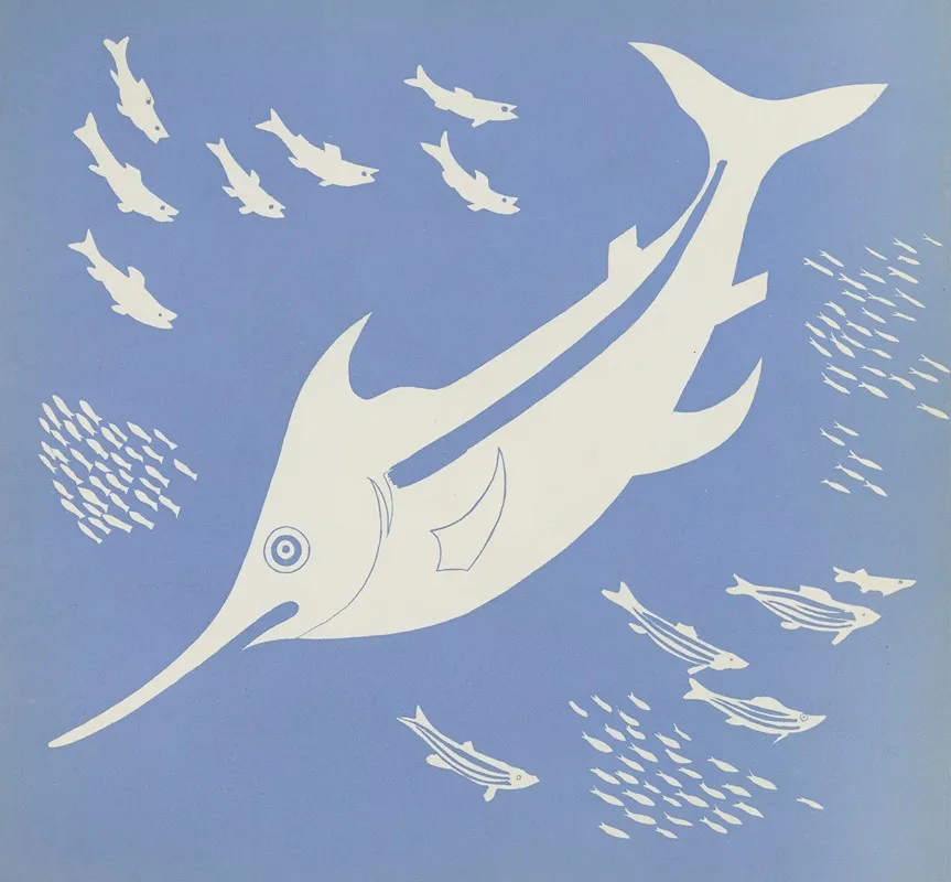 Images A Colorier Des Poissons Pl 04 Wall Art by Elena Pavlovna Gertik - High-Resolution Digital Print