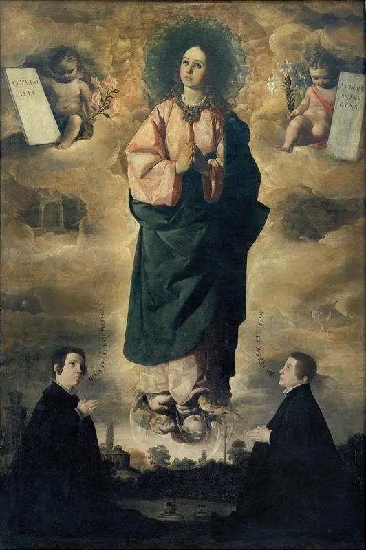 Immaculate Conception 2 Wall Art by Francisco de Zurbarán - High-Resolution Digital Print