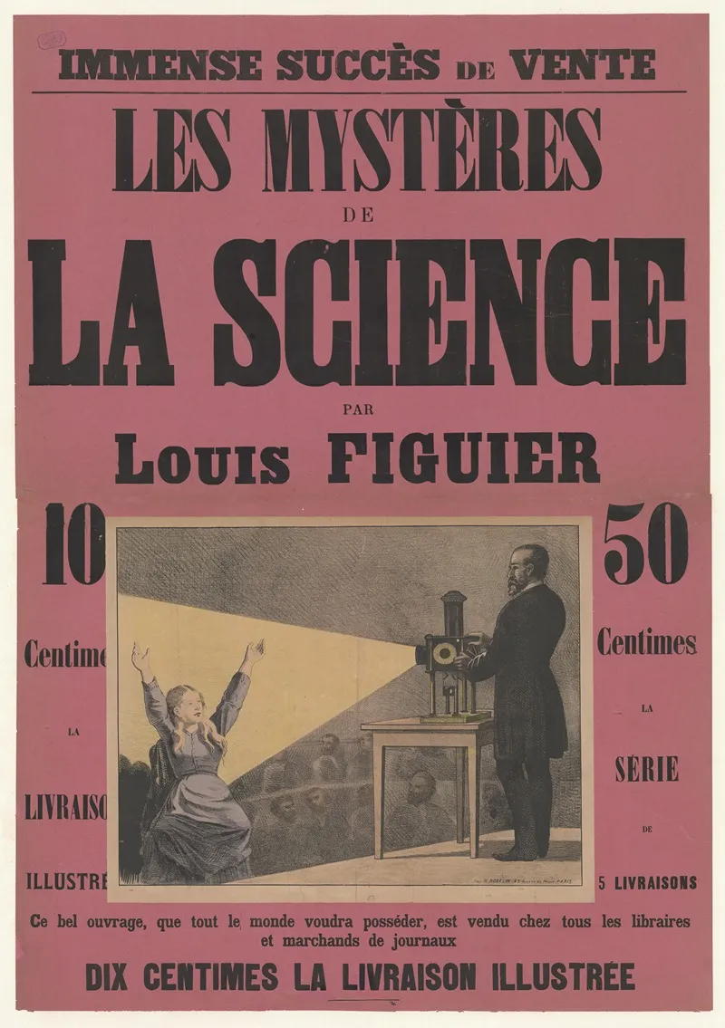 Immense Succes De Vente Les Mysteres De La Science Par Louis Figuier Wall Art by Imp. H. Robelin - High-Resolution Digital Print