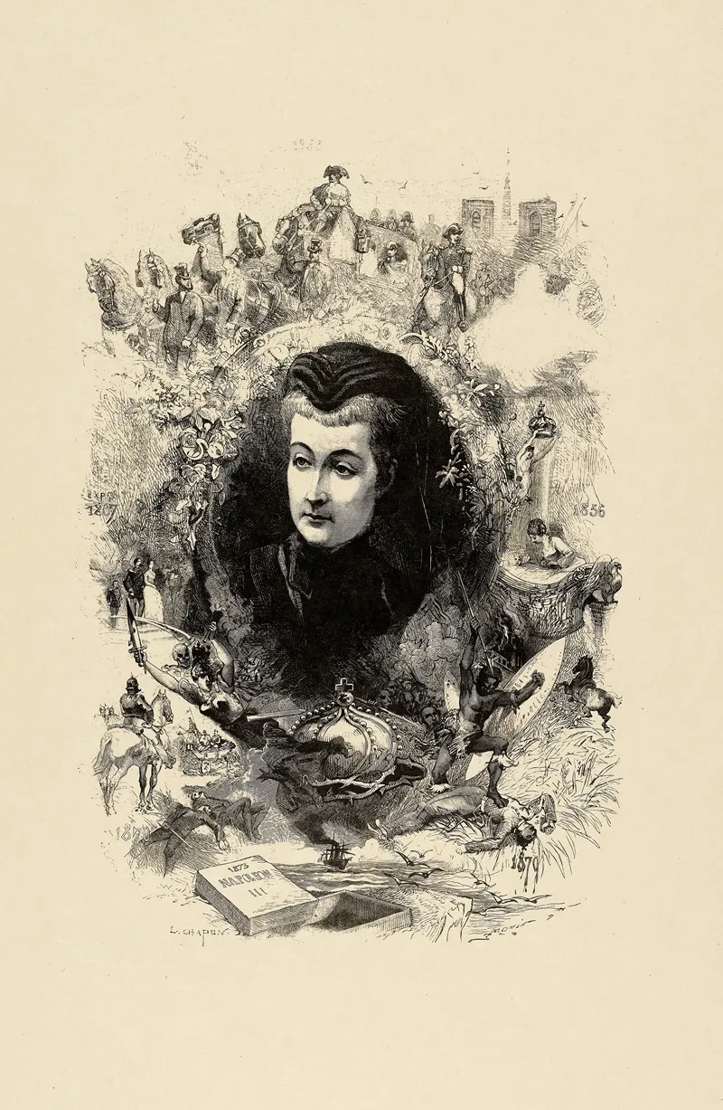 Imperatrice Eugenie 2 Wall Art by Edmond Morin - High-Resolution Digital Print