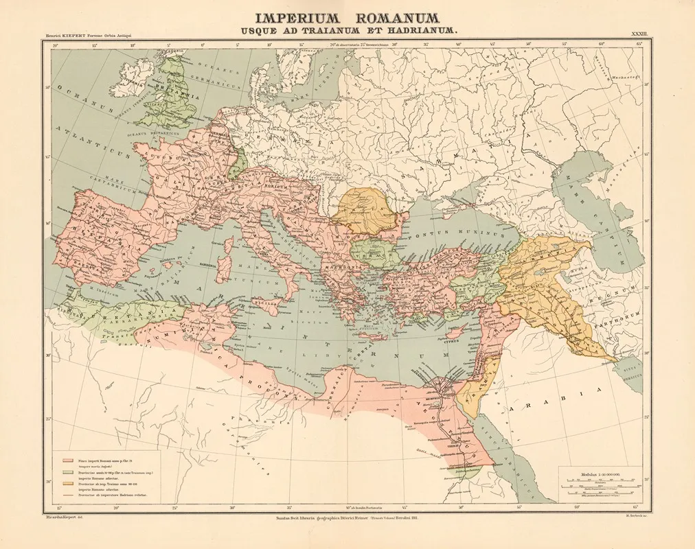 Imperium Romanum Usque Ad Traianum Et Hadrianum