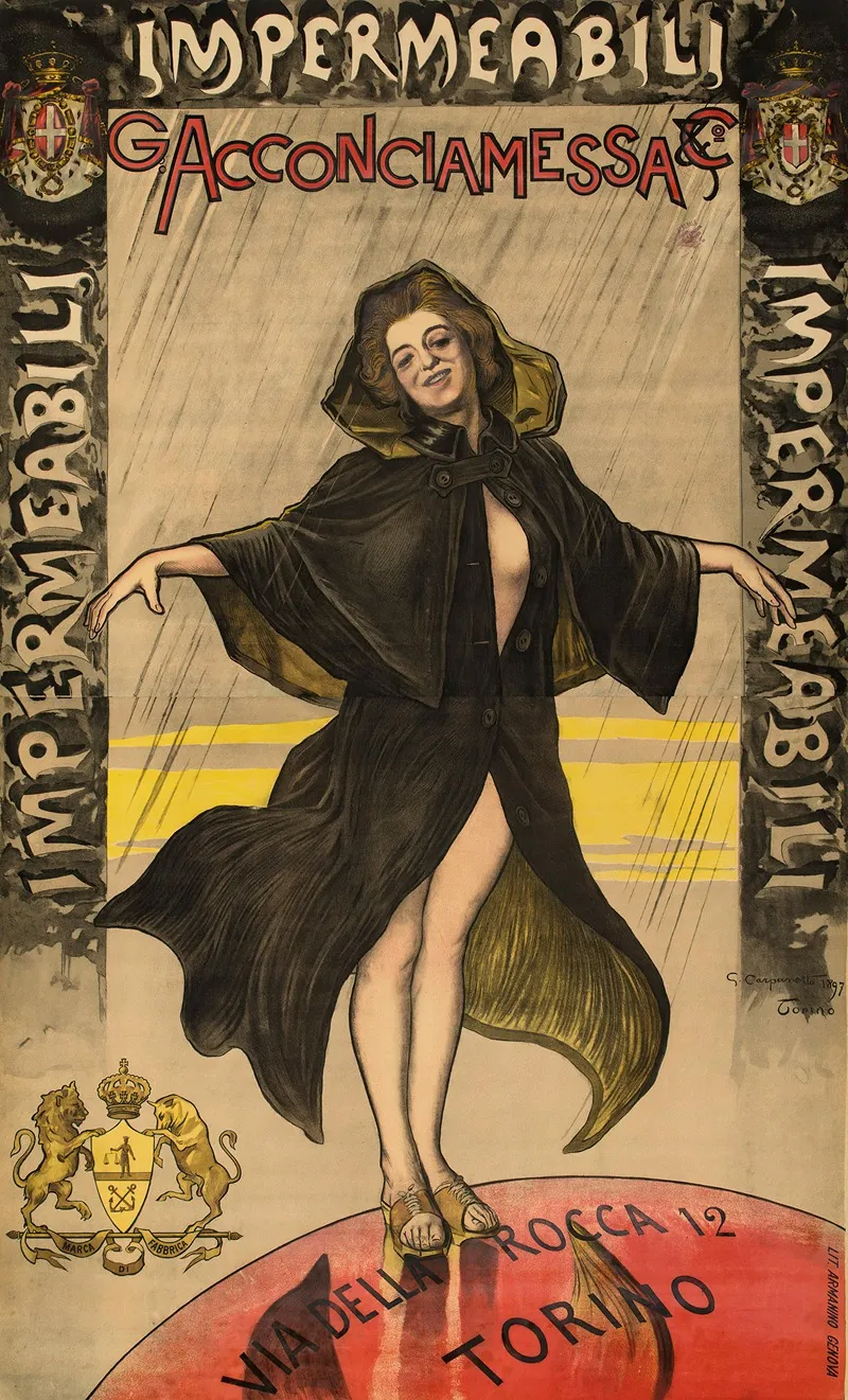 Impermeabili Acconciamessa Wall Art by Giovanni Battista Carpanetto - High-Resolution Digital Print