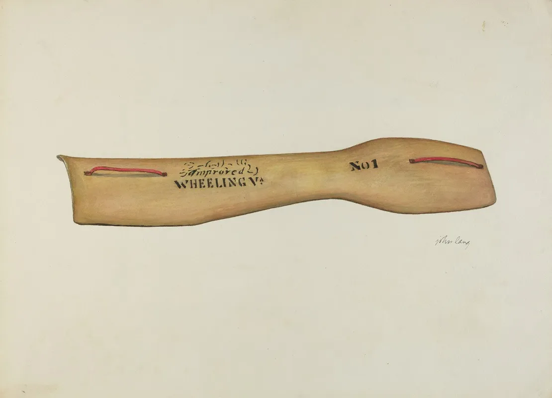 Improved Splint Wall Art by William Lang - High-Resolution Digital Print