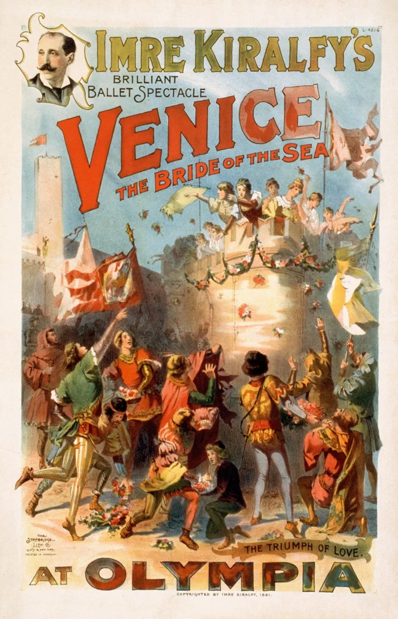 Imre Kiralfys Brilliant Ballet Spectacle Venice The Bride Of The Sea At Olympia