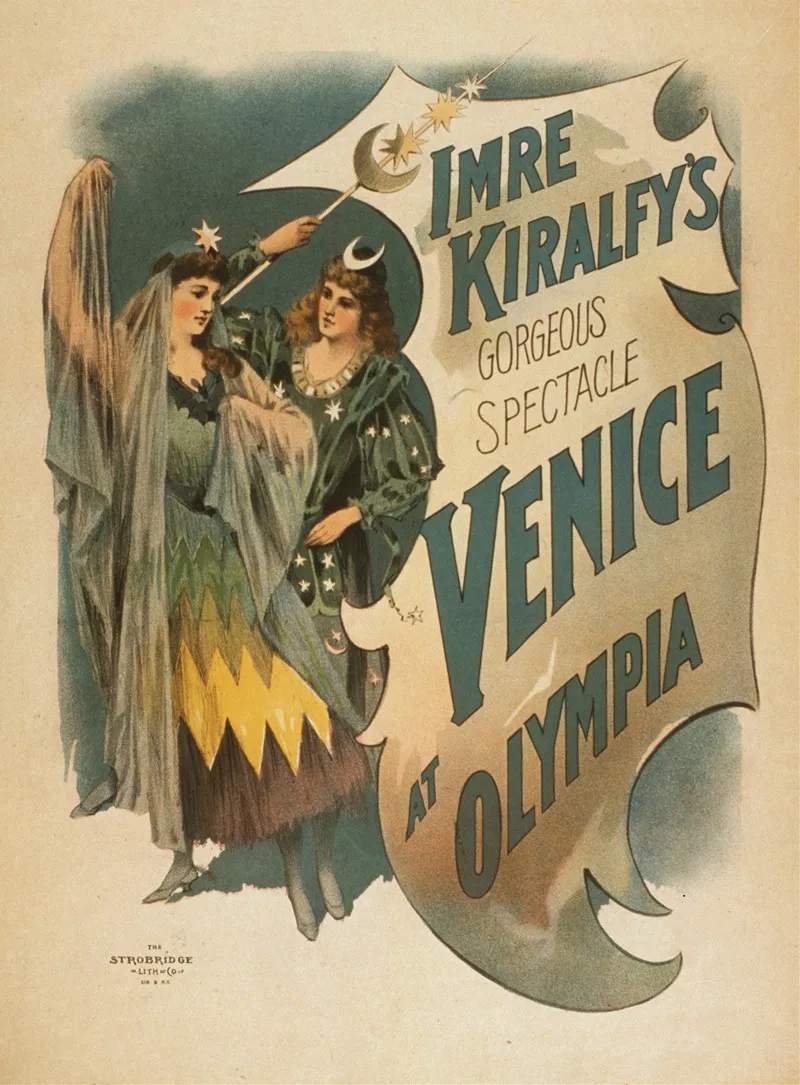 Imre Kiralfys Gorgeous Spectacle Venice At Olympia