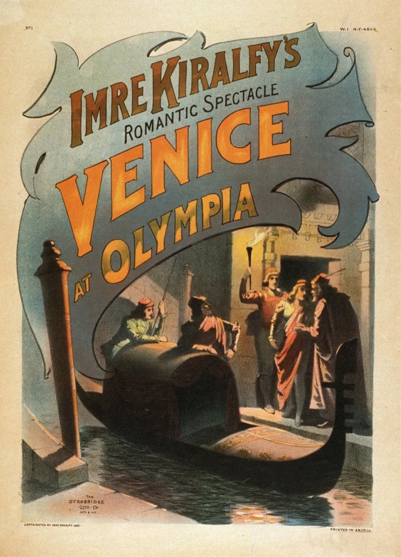 Imre Kiralfys Romantic Spectacle Venice At Olympia