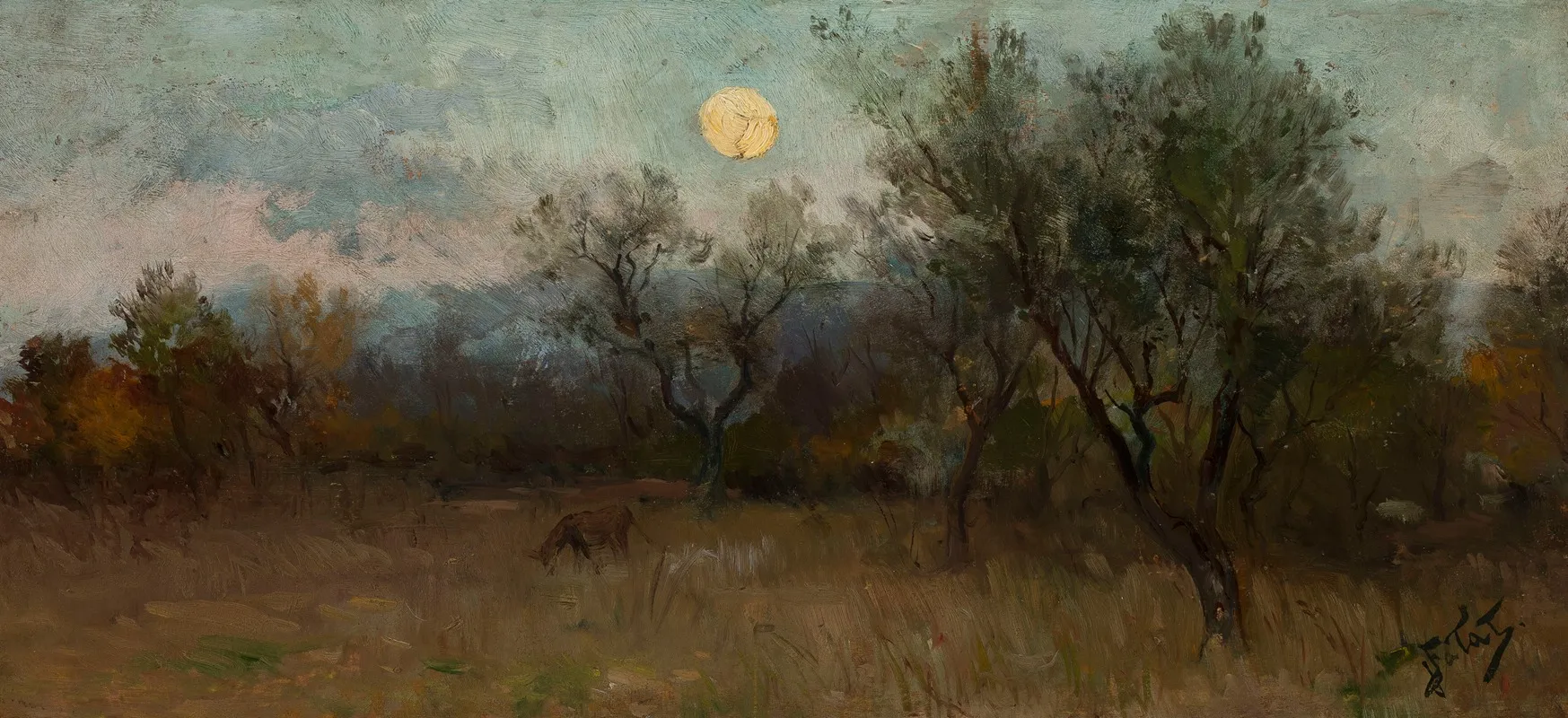 In A Grove Wall Art by Julian Falat - High-Resolution Digital Print