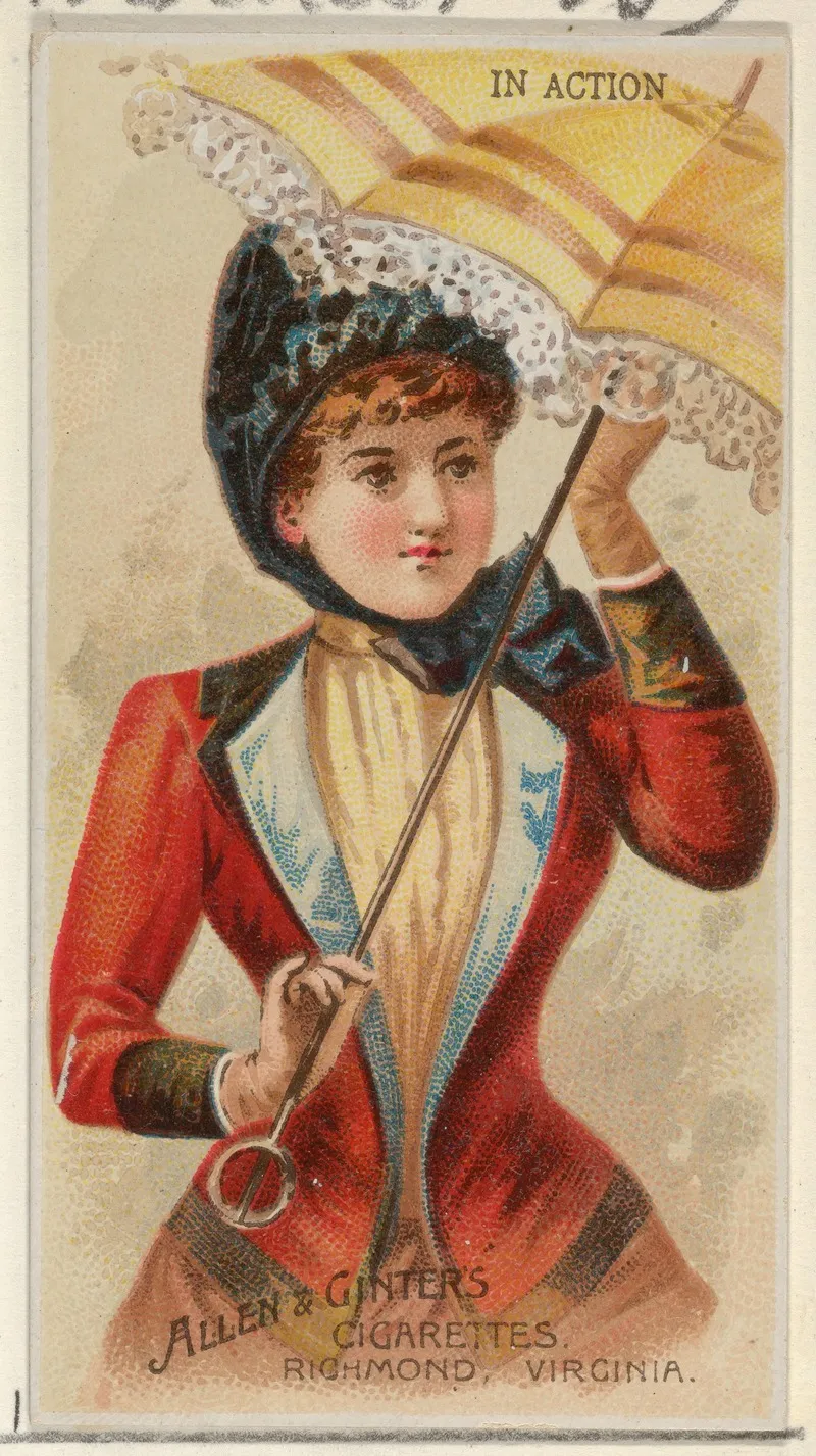 In Action Wall Art by Allen &amp; Ginter - High-Resolution Digital Print