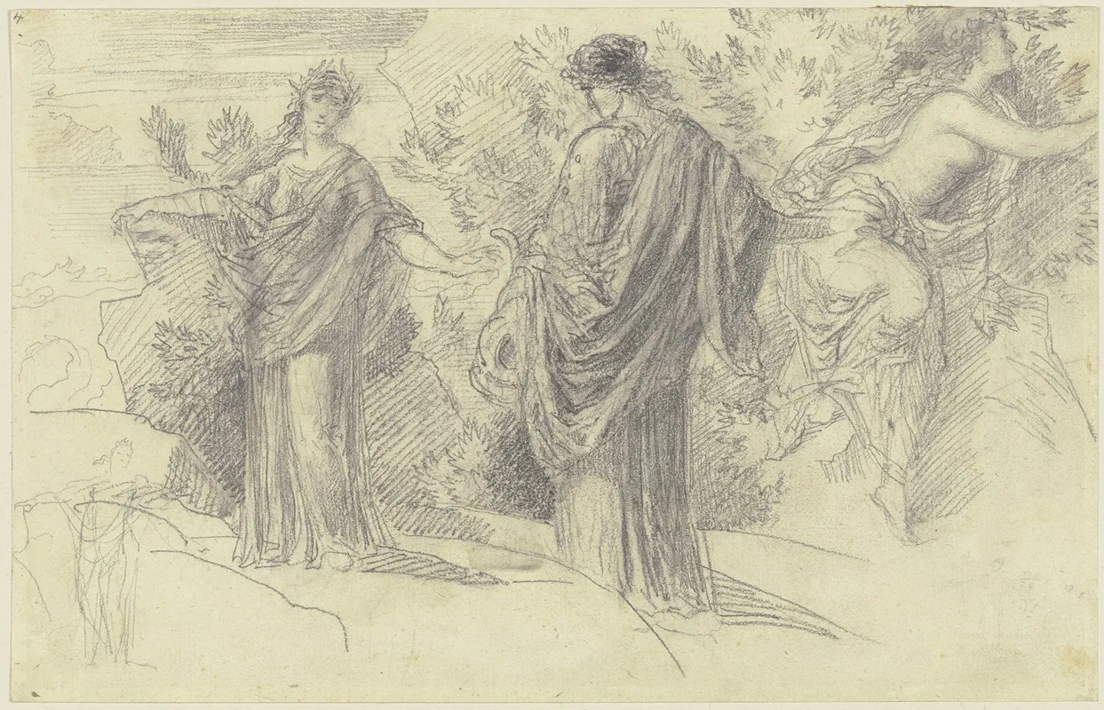 In Arcadia 2 Wall Art by Heinrich Dreber - High-Resolution Digital Print