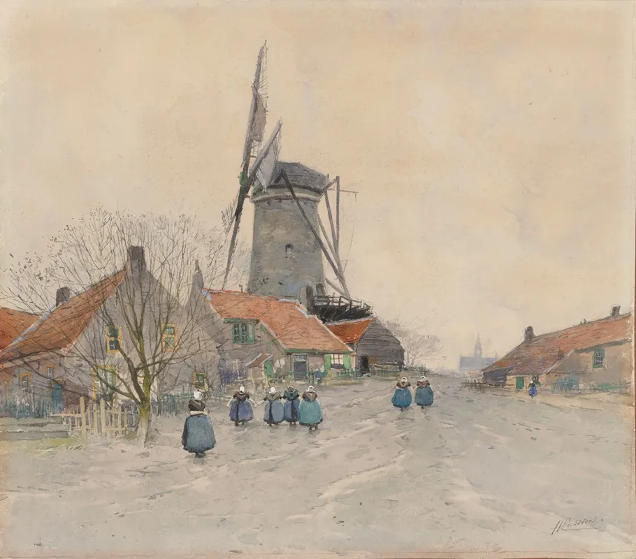 In Axel Wall Art by Henri Cassiers - High-Resolution Digital Print
