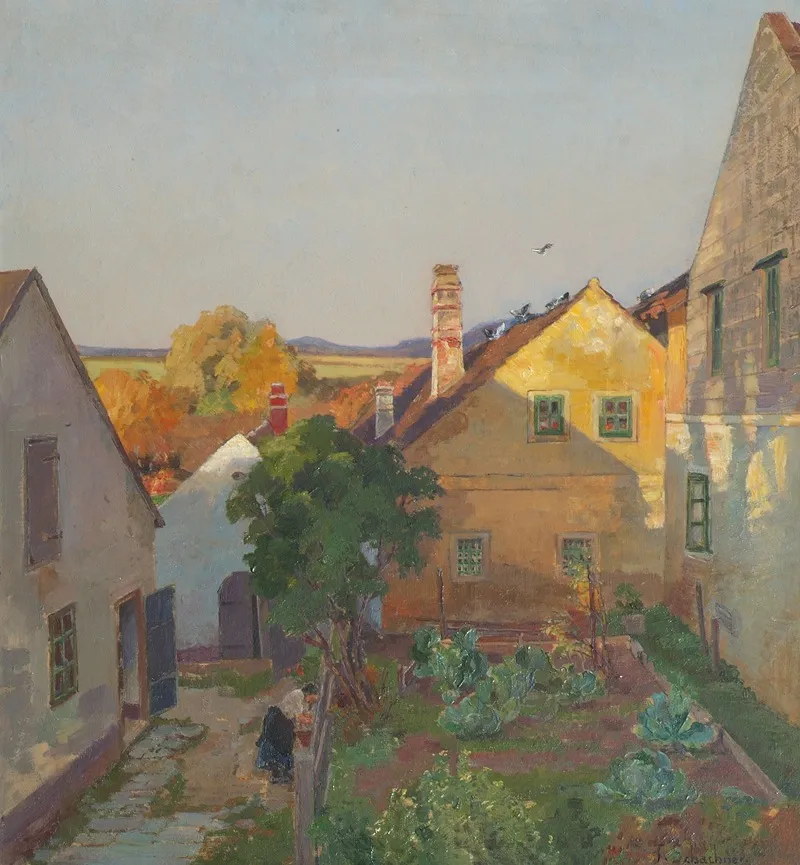 In Der Abendsonne Wall Art by Therese Schachner - High-Resolution Digital Print