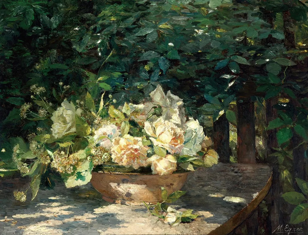 In Der Laube Wall Art by Marie Egner - High-Resolution Digital Print