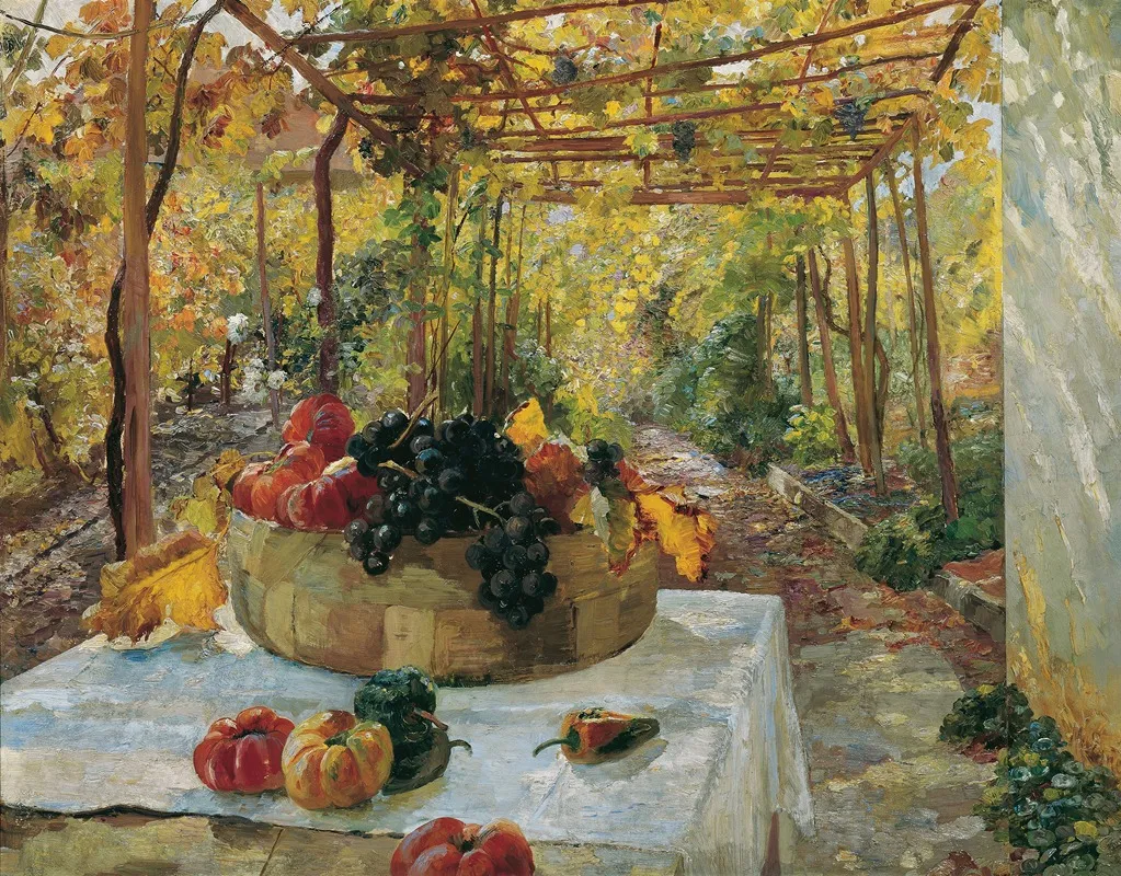 In Der Pergola Wall Art by Marie Egner - High-Resolution Digital Print