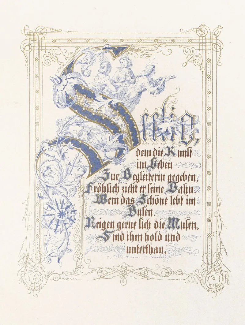 In Freude Und Leid Pl 17 Wall Art by Alwine Schroedter - High-Resolution Digital Print